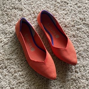 Rothy’s Points- Persimmon, Size 9